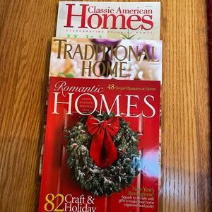 Holiday magazines set of 3